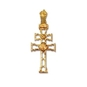 Cruz Caravaca Oro Especial Calado 33mm