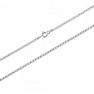 Cadena Plata Modelo Bilbaina Fina - Corta (45 cm)