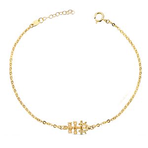 Pulsera Cruz de Caravaca oro